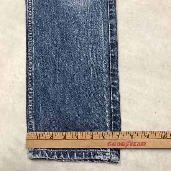 90s LEVIS 505 Jean Men 30x29 (30/30 tag) Orange Tab Regular Straight Distressed - Picture 11 of 15